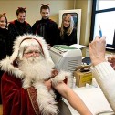 Papá Noel también se vacuna contra la gripe A