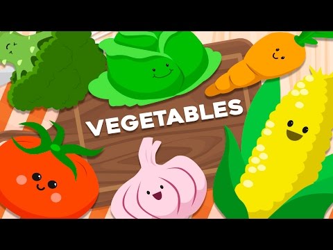 Las verduras en inglés