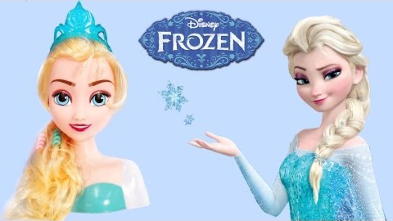 Peinar a Elsa | Juegos de Frozen | Vídeos de Frozen