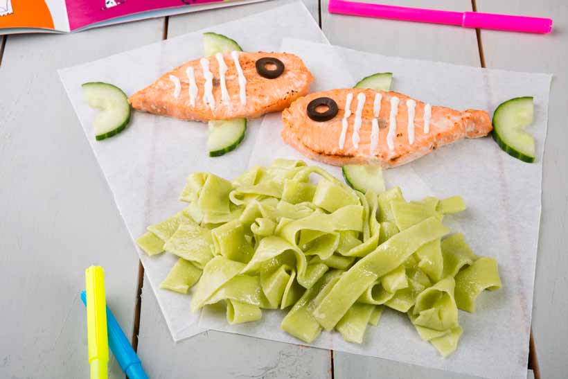 Recetas fáciles con pescado para niños
